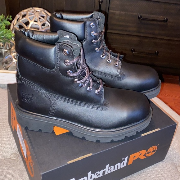 Timberland PRO Men's Black Boots - Picture 7 of 9
